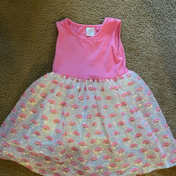 Sweet Wink Rainbow Sparkle Dress Size 4T - Picture 1 of 1